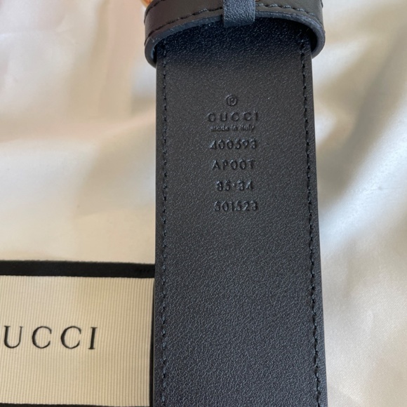 Gucci GG Logo Belt (100% AUTHENTIC)